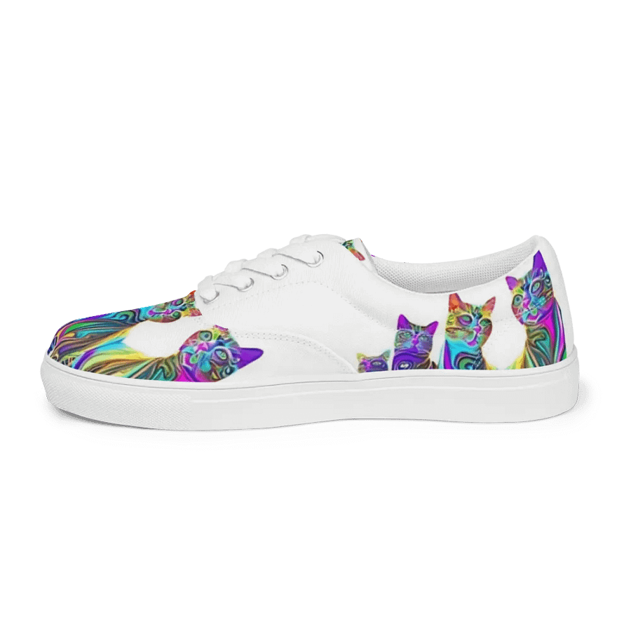 Curious Cats Women's Lace-Up Canvas Shoes product image (7)
