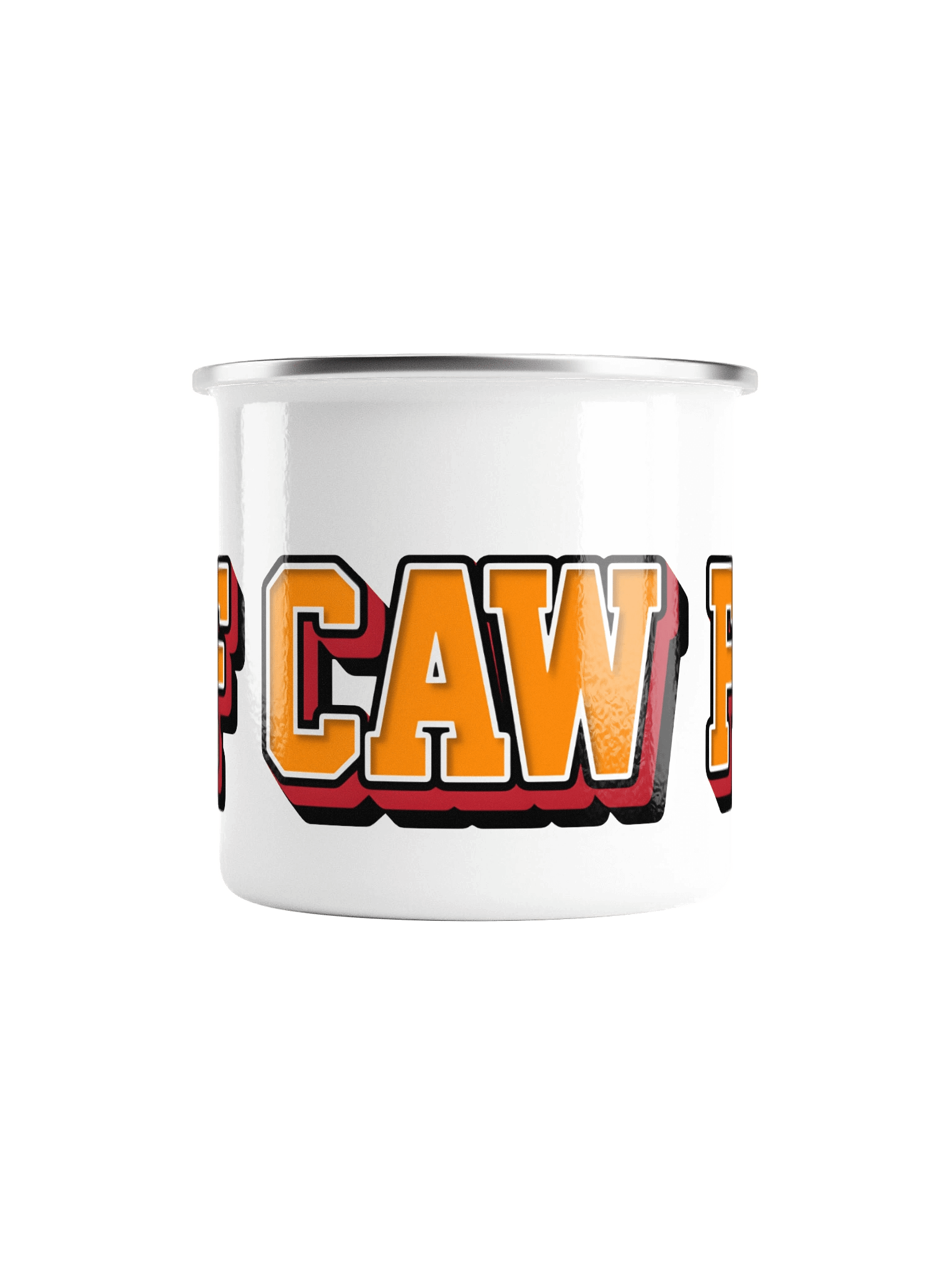 F CAW F Enamel Mug product image (2)