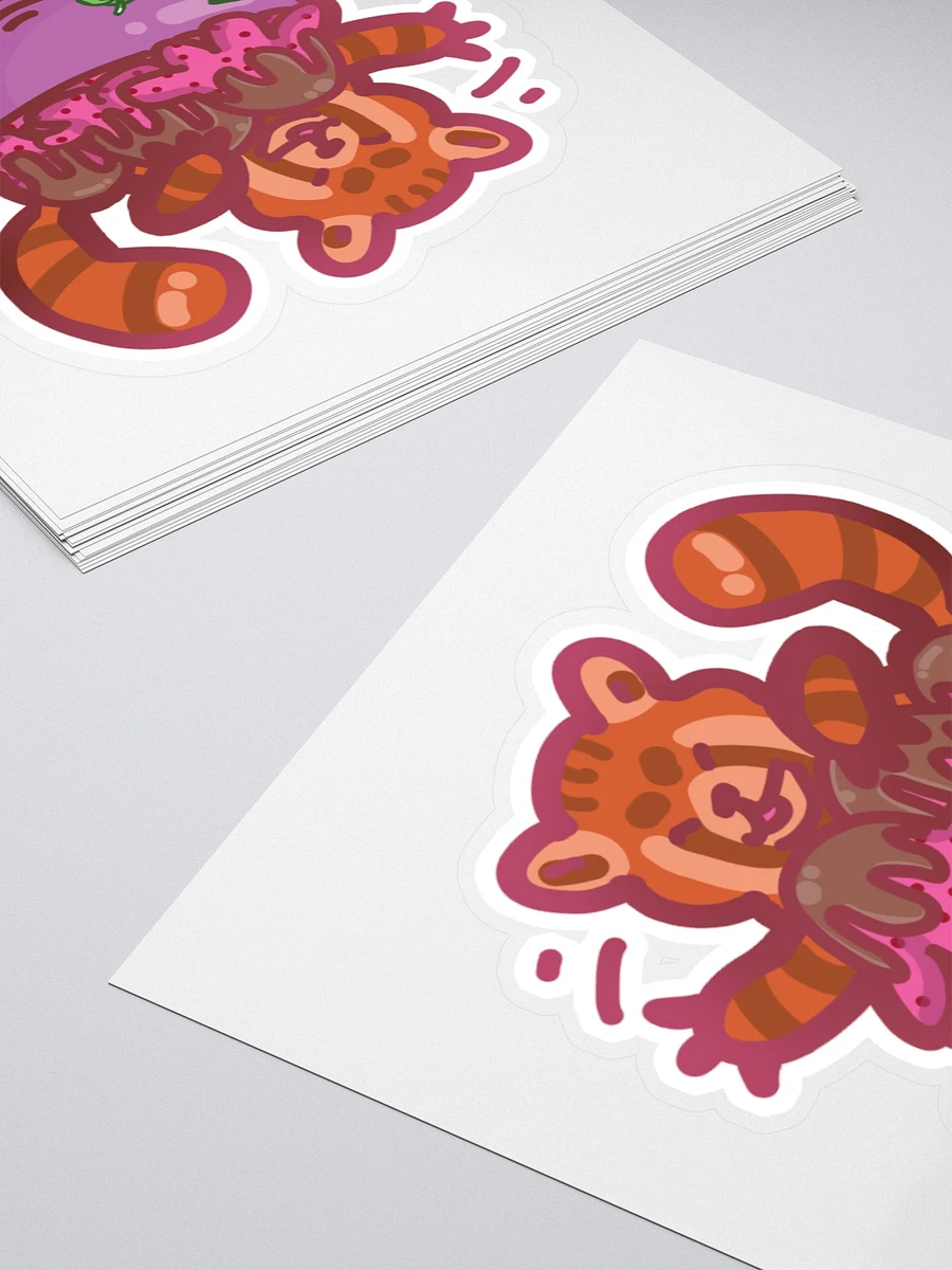 Red Panda Sundae Sticker product image (4)