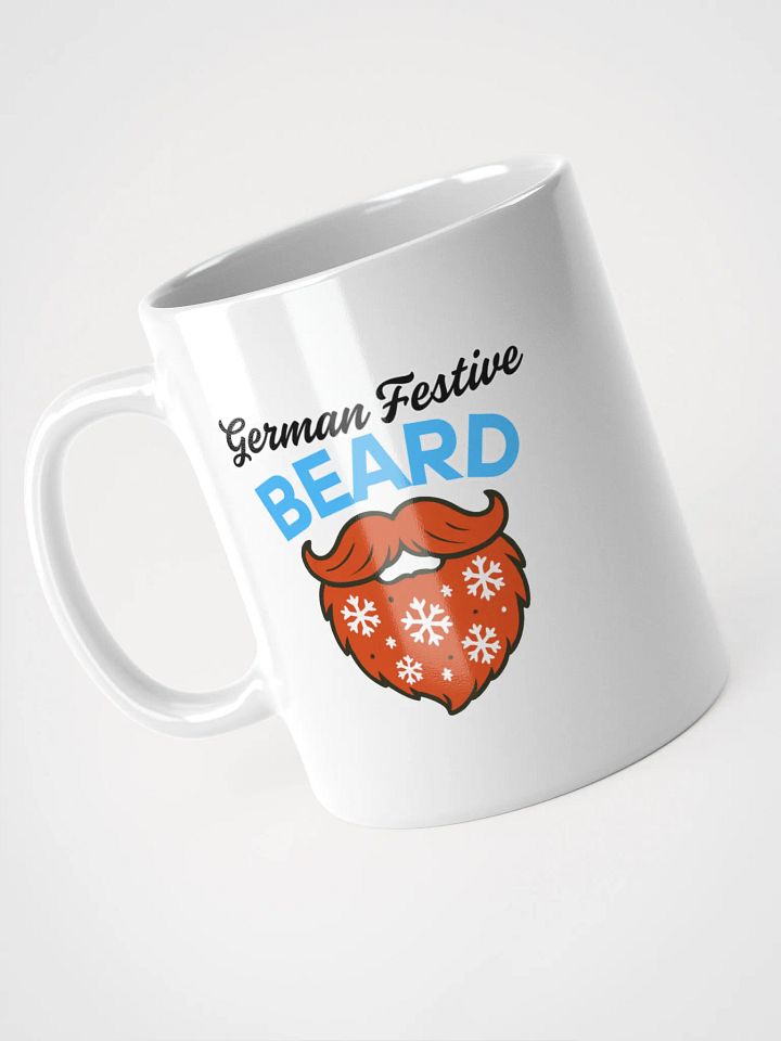 German Festive Beard White Mug product image (1)