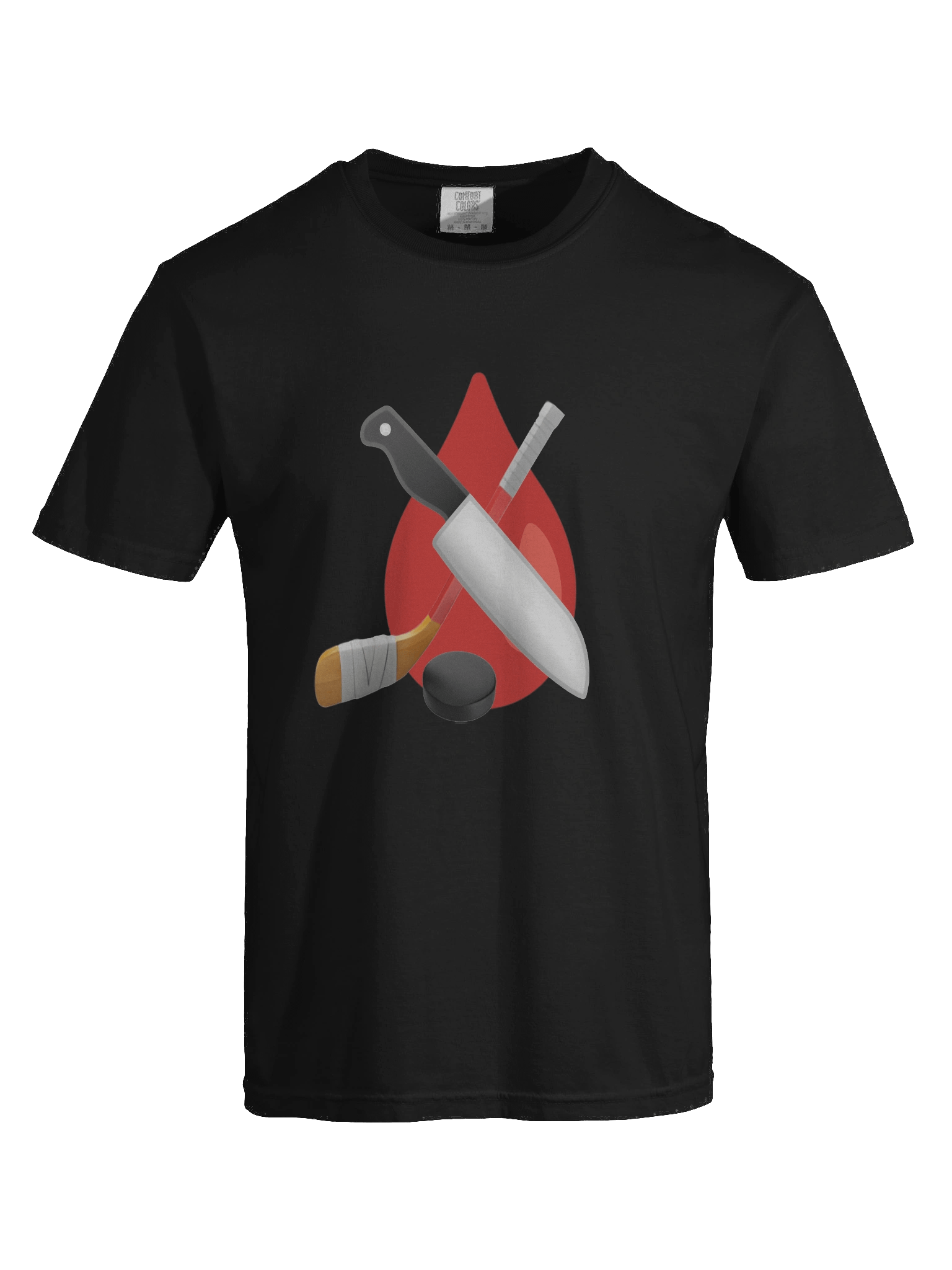 Scarymojis Hockey Stab Tee product image (39)