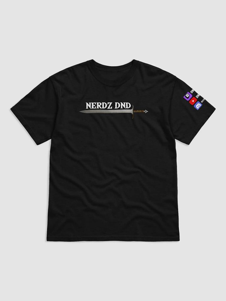 Nerdz DnD Social Icons Heavyweight Tee product image (7)