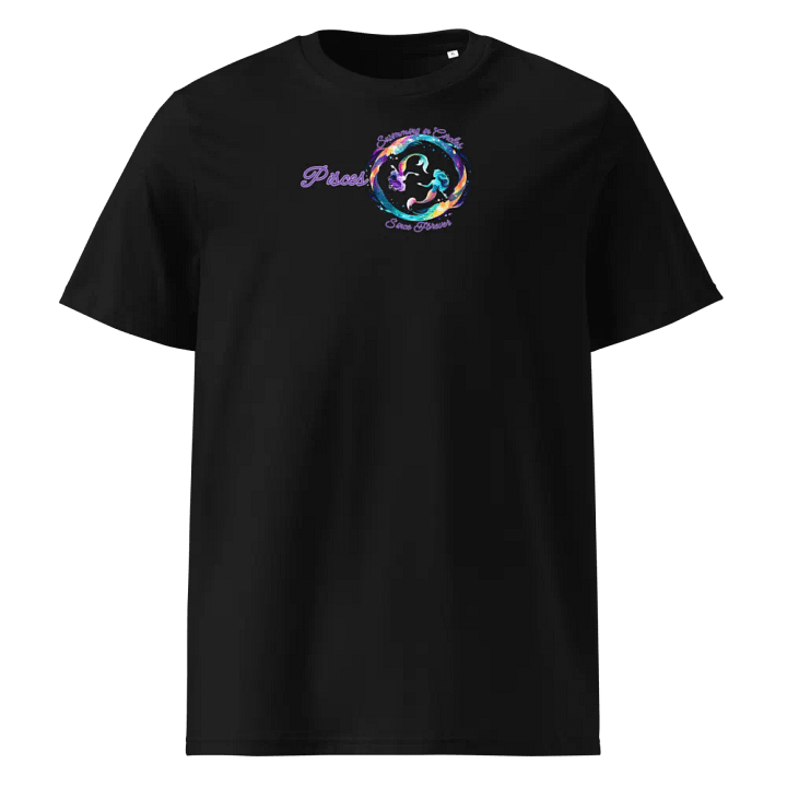 Pisces, Swimming in Circles, Black Tee product image (1)