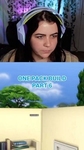 part 6 building a house in the sims 4 but i can only use seasons and base game #sims4 #sims #ts4 #thesims4 #simstagram #sims4...