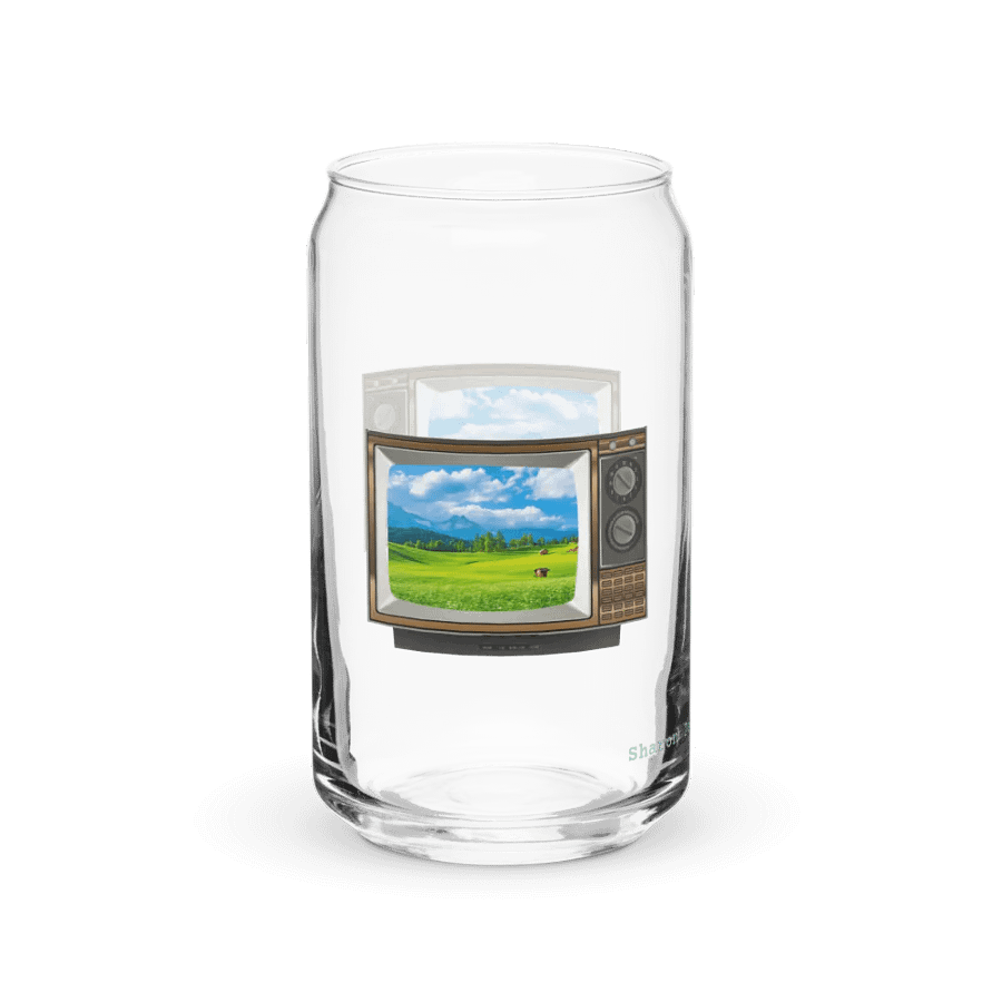 Vintage TV Scenic View Glass Set product image (1)