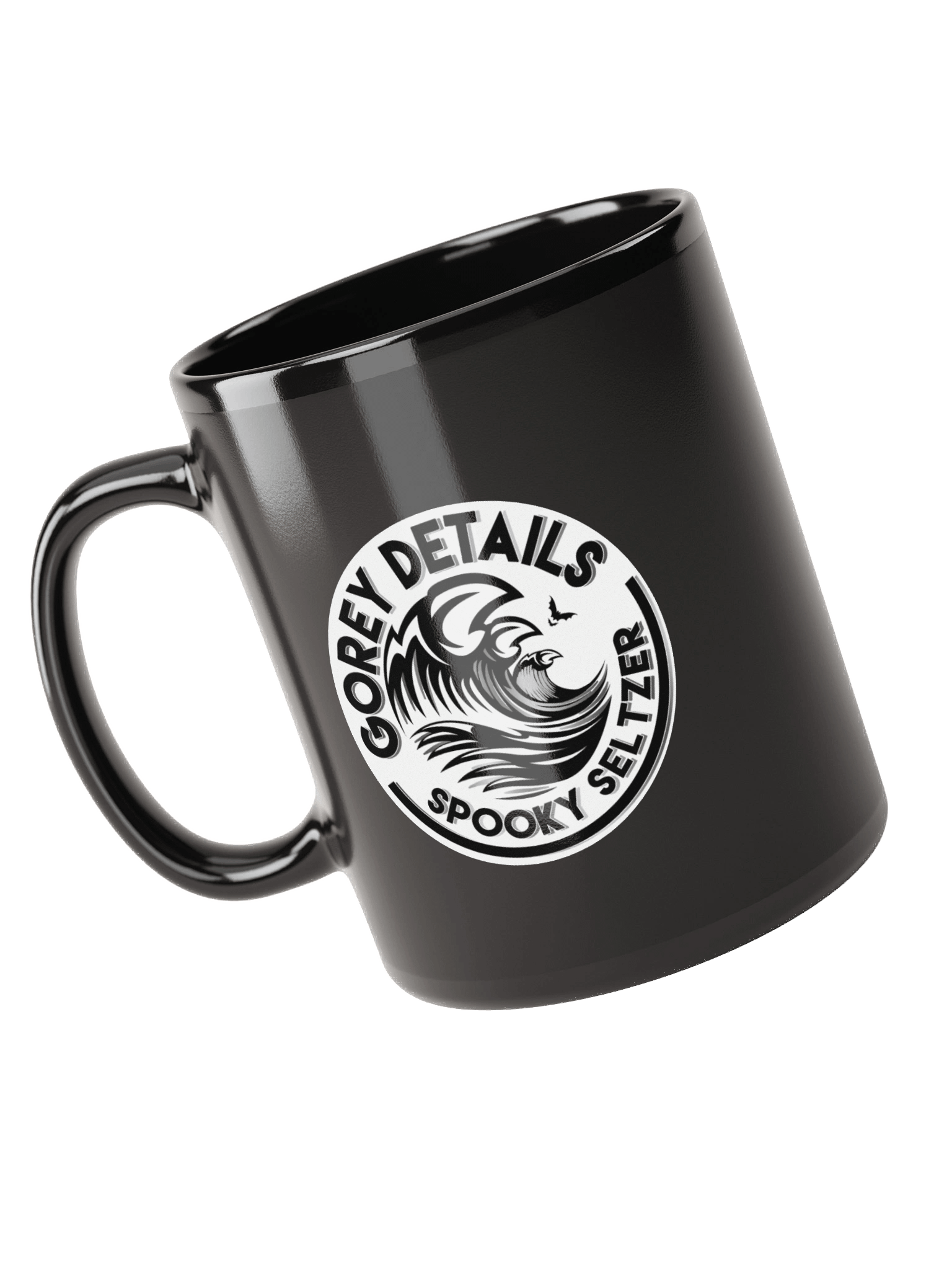 Spooky Seltzer - Black Glossy Mug product image (5)