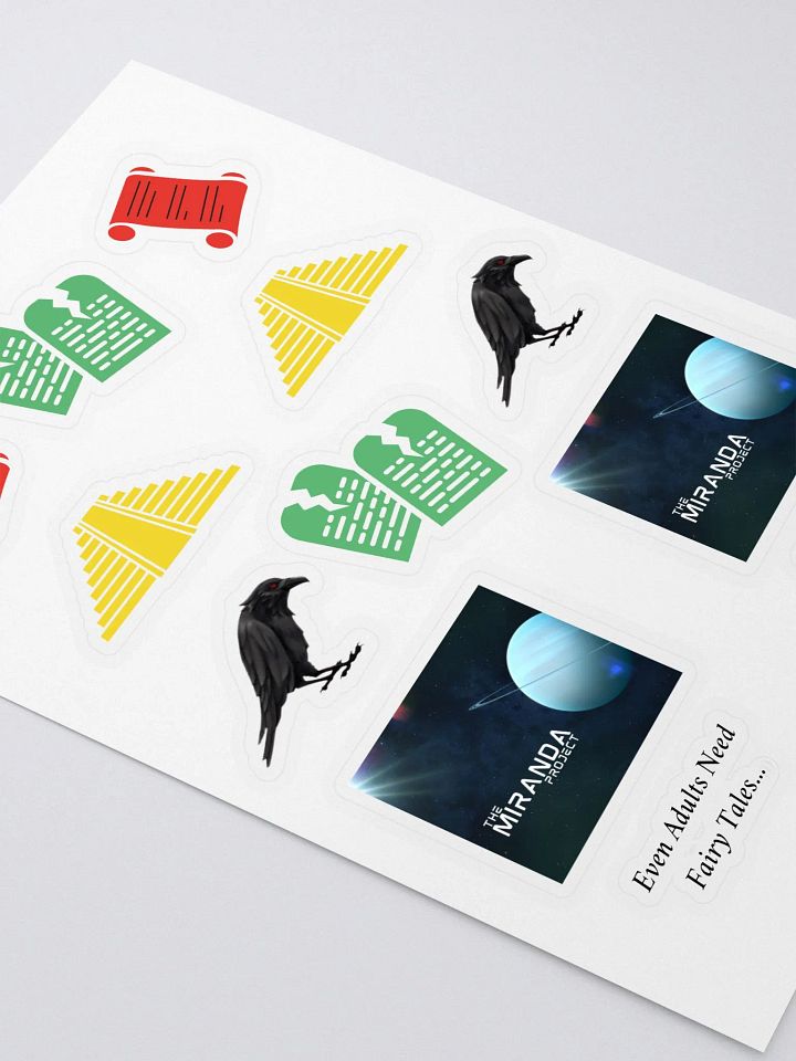 Book Logo Mash Up Sticker Sheet product image (2)