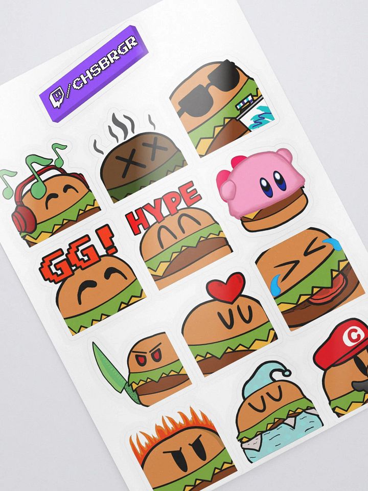 Chsbrgr Classic Emote Pack product image (2)