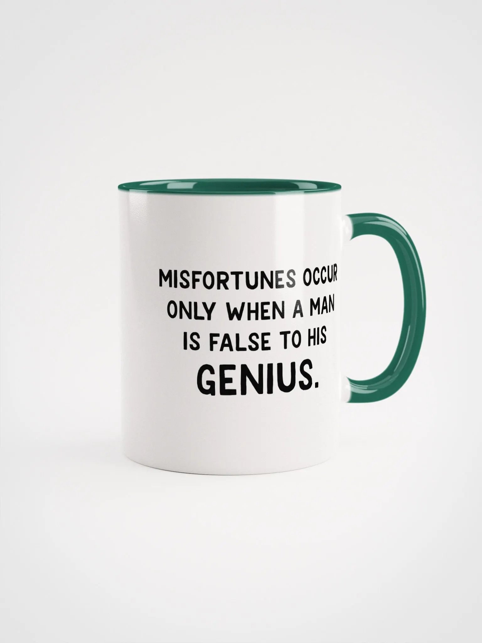 Be True to You Duo-Tone Simple Quote Coffee Mug product image (3)