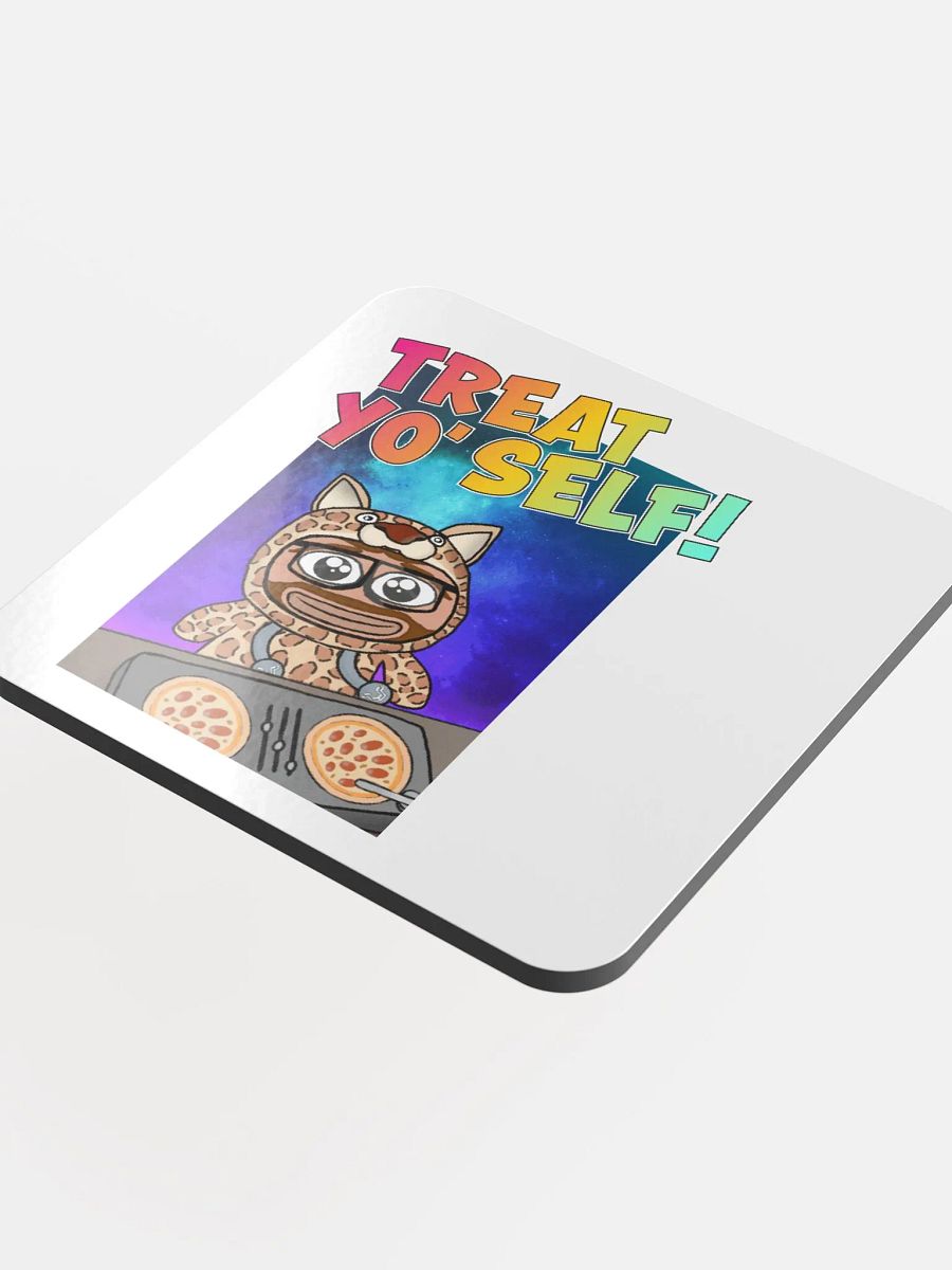 Treat yo' self coaster product image (4)