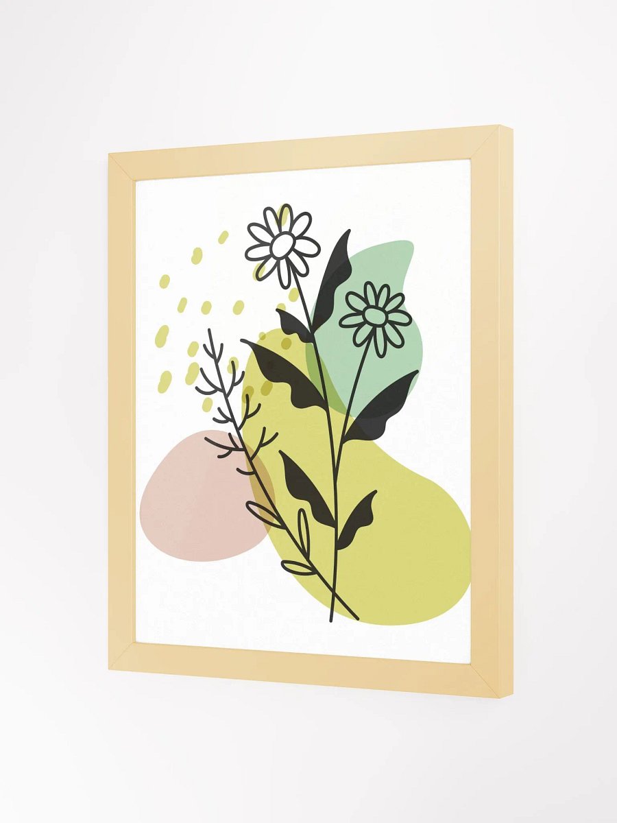 Ethereal Daisy Dreams Framed Poster product image (36)
