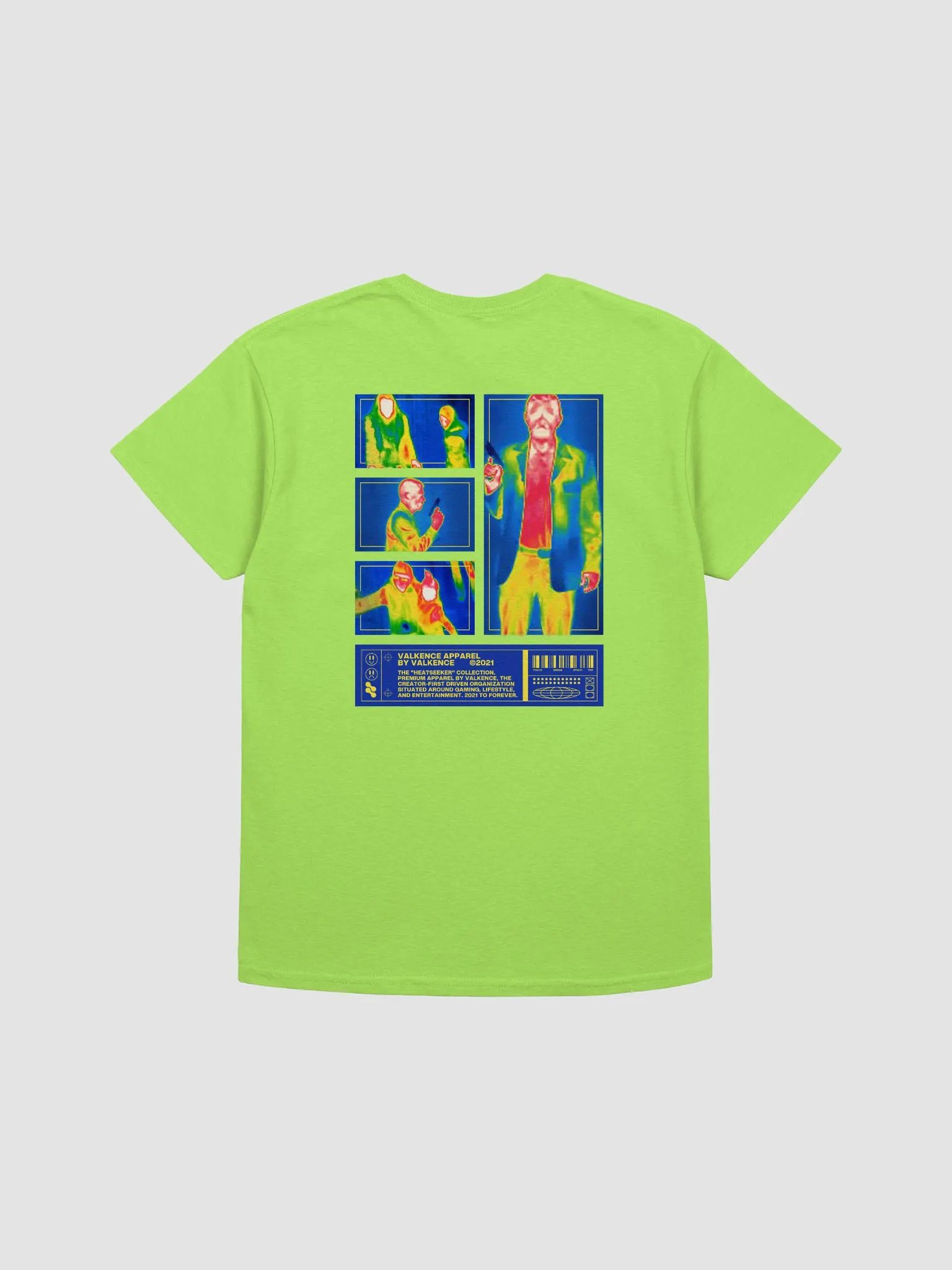 Heatseeker Tee - Lime product image (1)