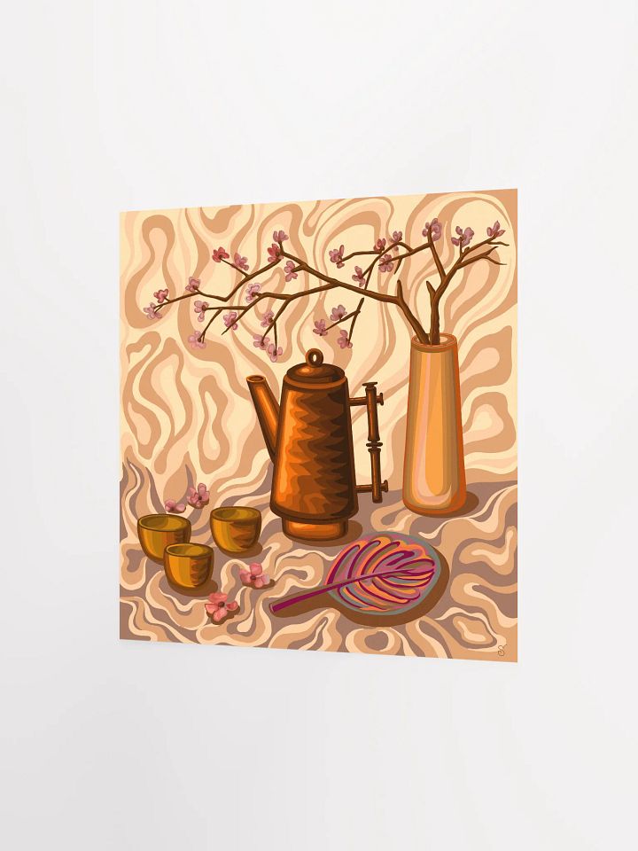 Autumnal Tea Time Poster - Coffee Shop No. 4 product image (2)
