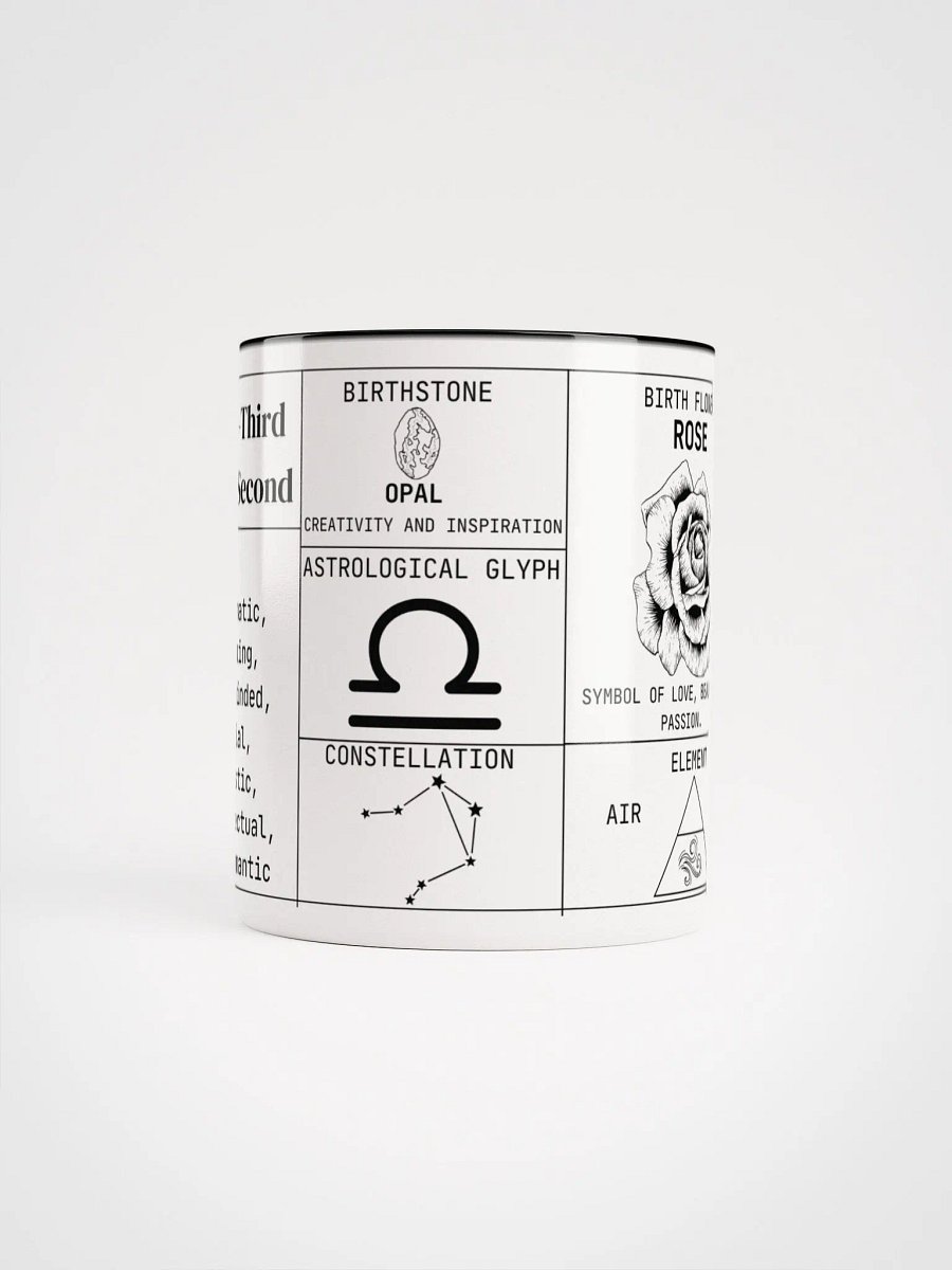 Libra Zodiac Ceramic Mug product image (2)