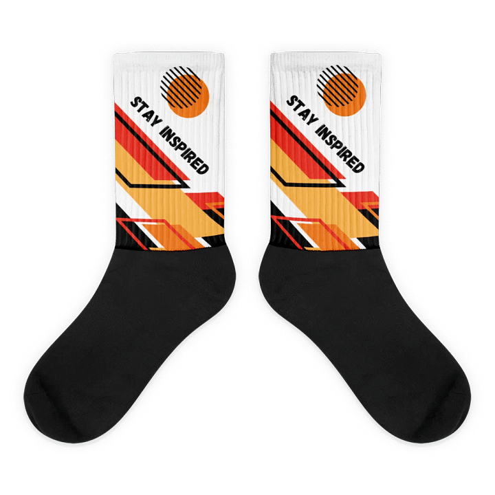 Geometric Fusion Sublimated Socks product image (1)