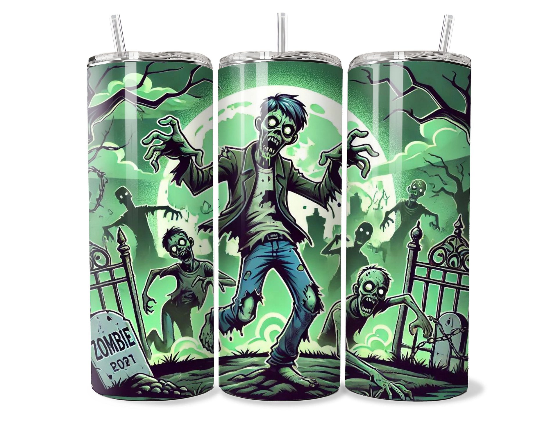 Zombie Apocalypse Tumbler - 20oz Stainless Steel product image (1)