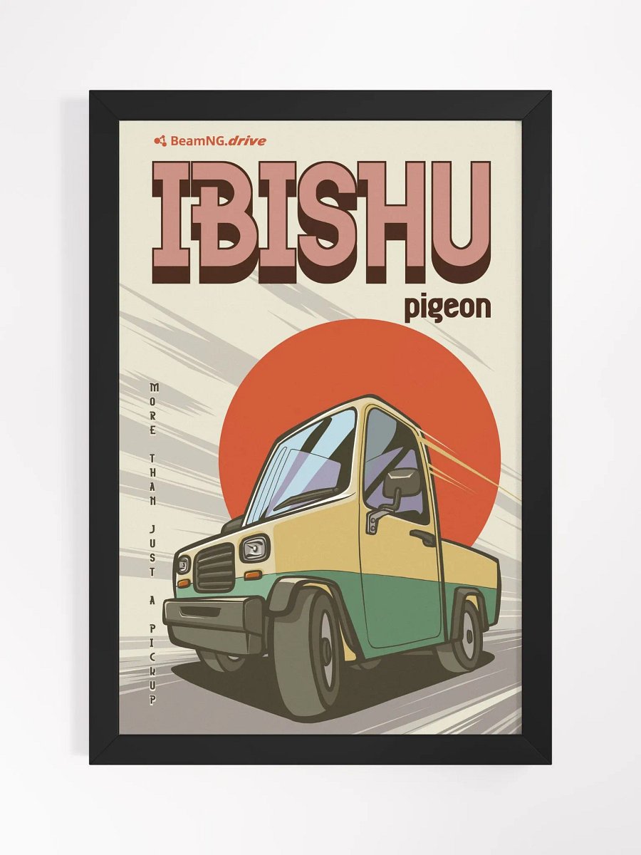 Framed Poster: Ibishu Pigeon product image (1)