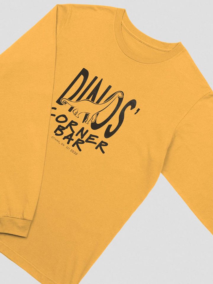 Dinos' Corner Bar Long Sleeve T-Shirt [Dark] product image (1)