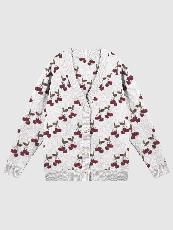 Cherries Pattern Cardigan product image (4)