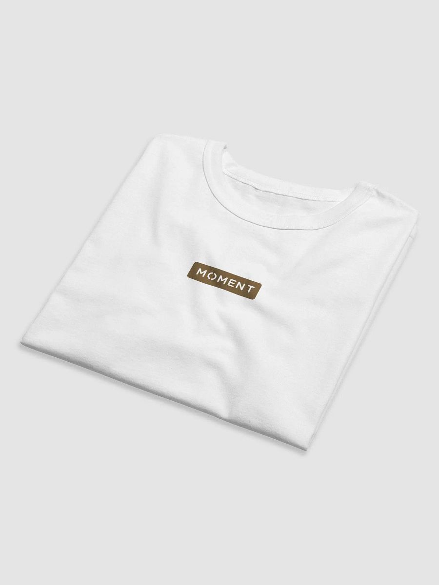 Moment Logo White Tee product image (5)