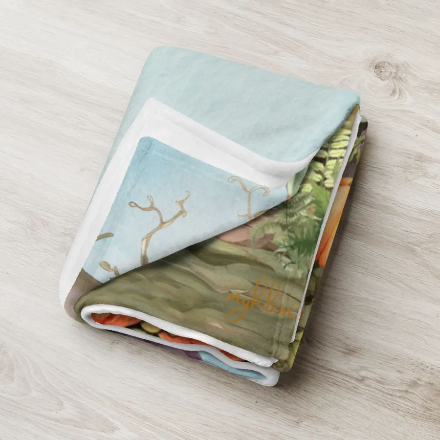 Autumn Serenade Throw Blanket product image (6)