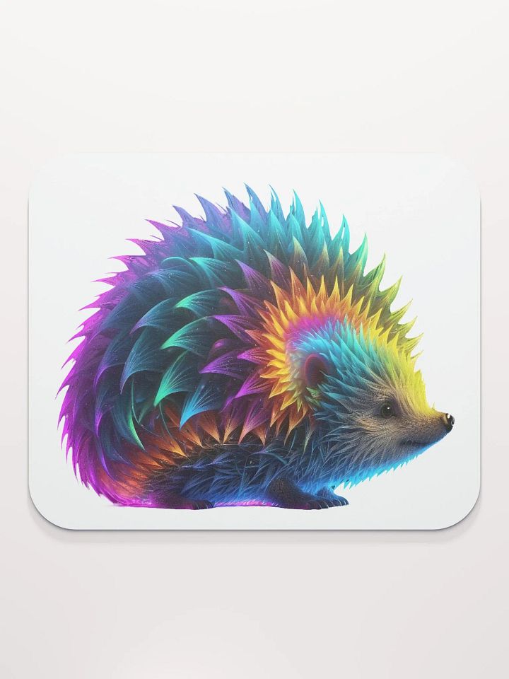 Rainbow Hedgehog Mouse Pad product image (2)