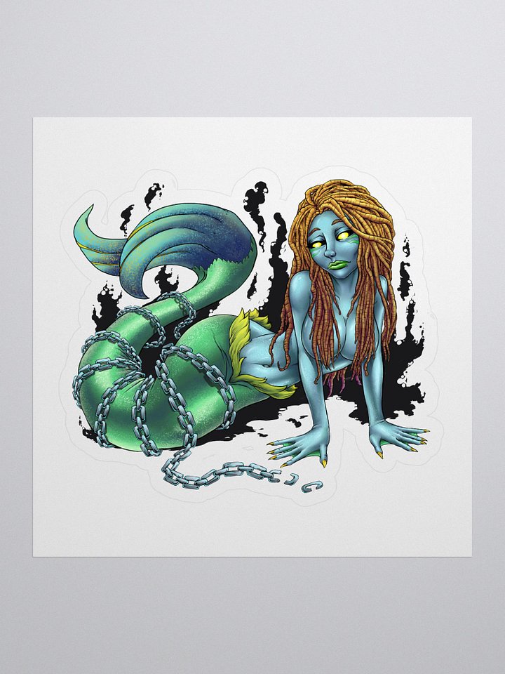 Chained Mermaid Sticker product image (1)