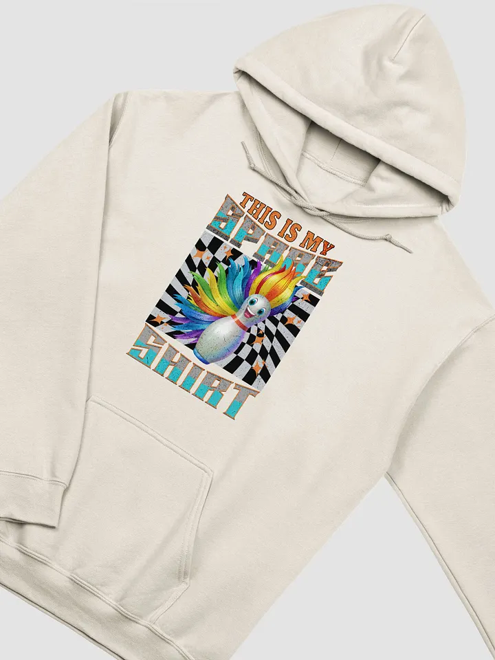 This Is My Spare Shirt Bowling Rainbow Pin Hoodie product image (29)