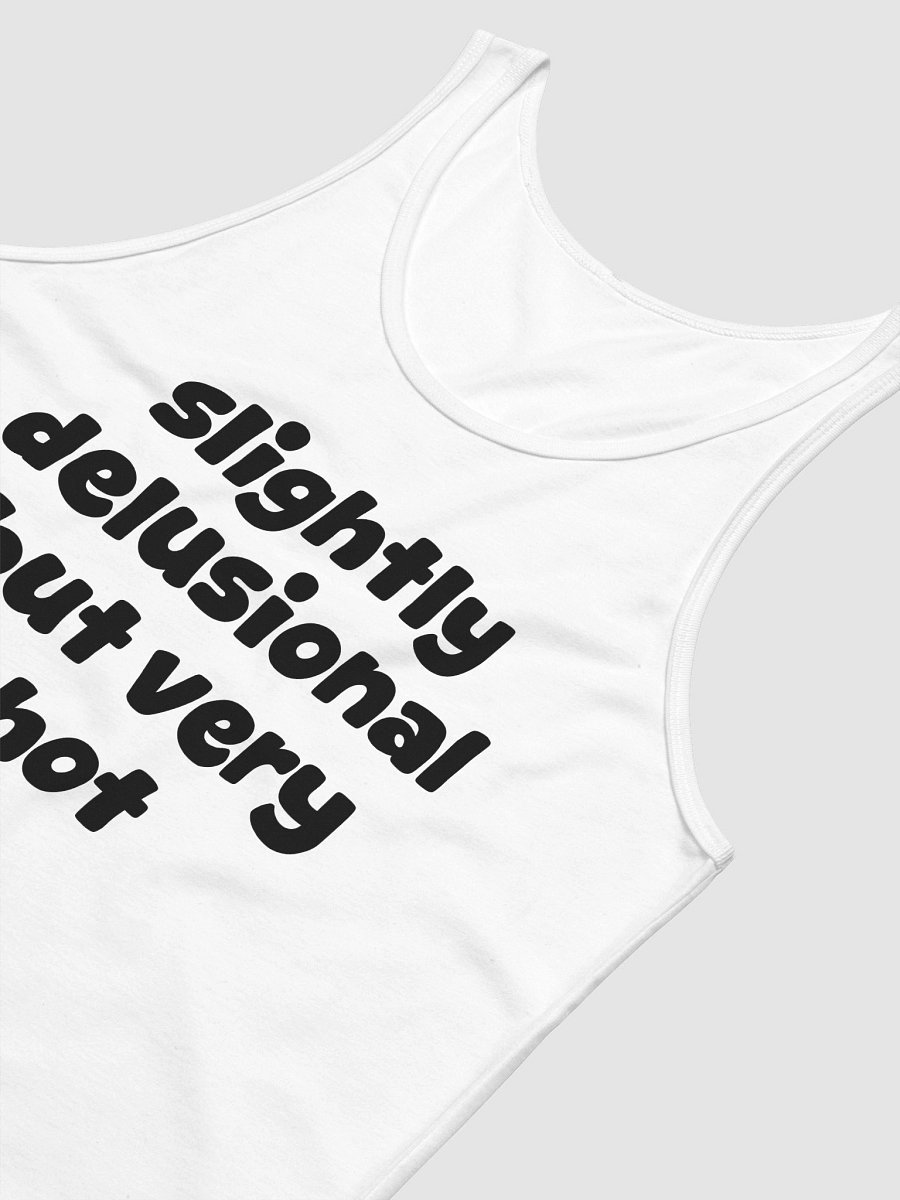 slightly delusional but very hot Jersey Tank product image (4)