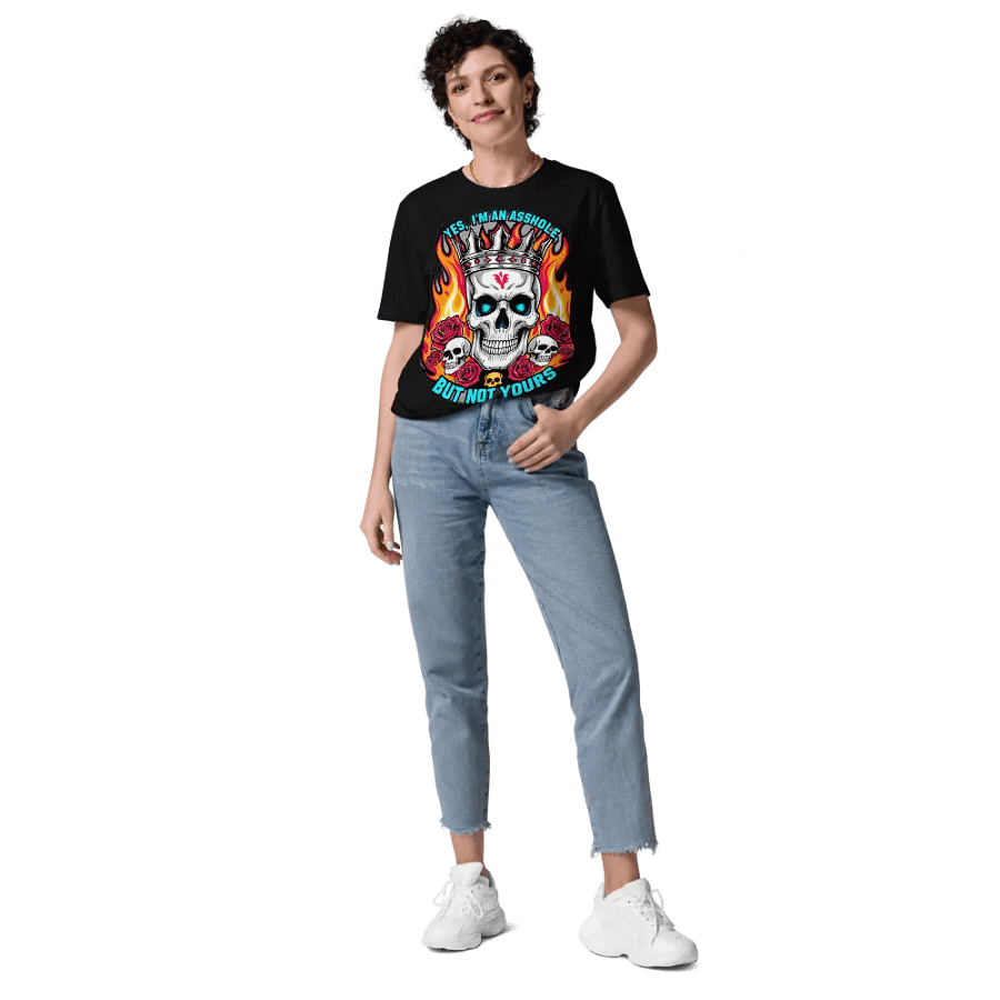 Rebel Royalty Skull Crown T-Shirt product image (13)
