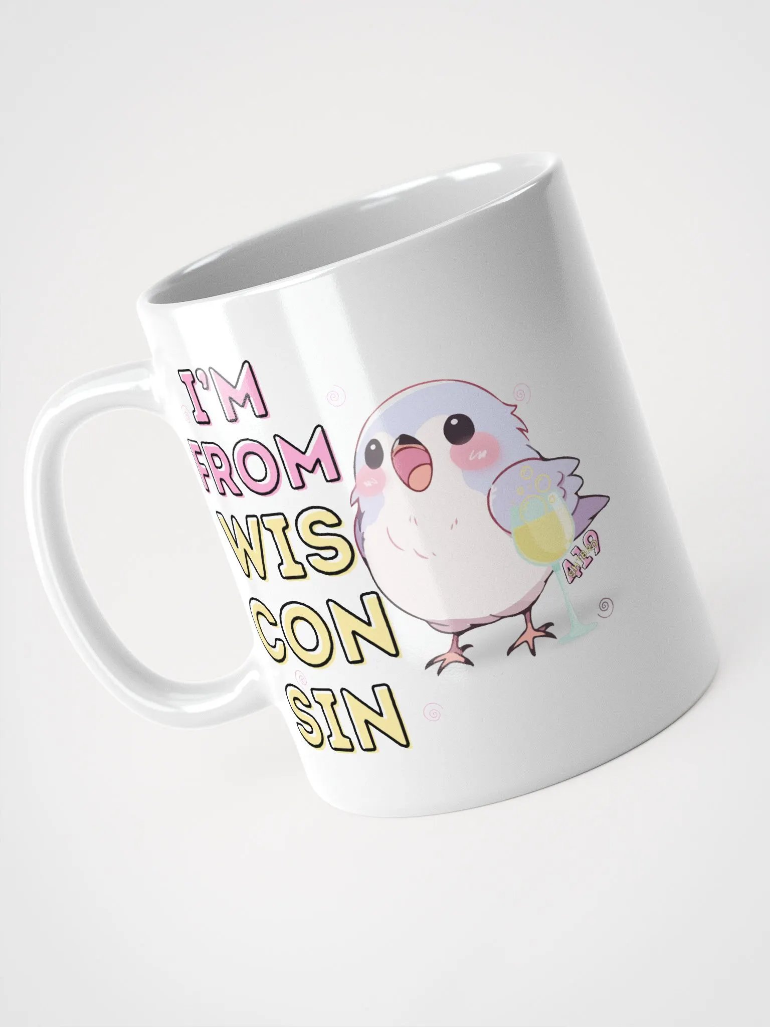 I'm From Wisconsin White Mug product image (6)