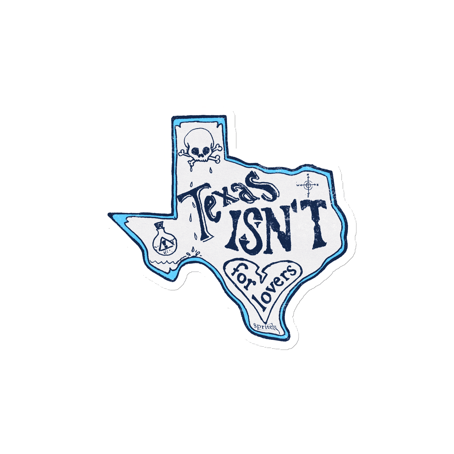 "Texas Isn't For Lovers" magnet product image (1)