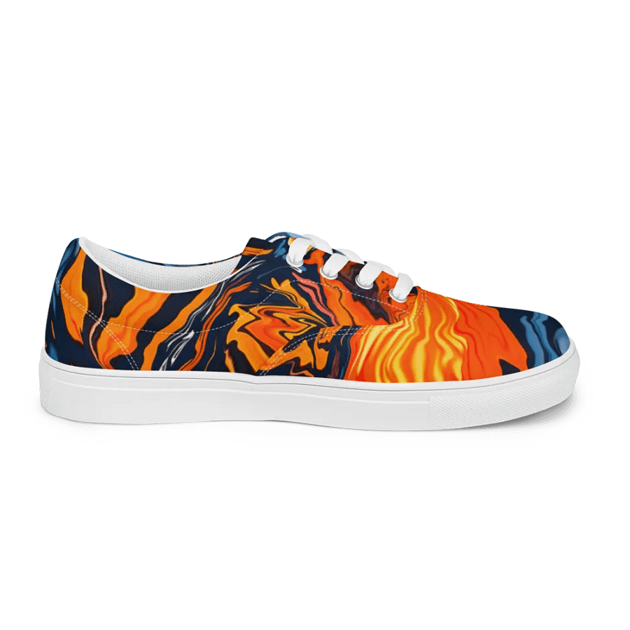 Multicoloured Fluid Motion Lace-Up Shoes product image (4)