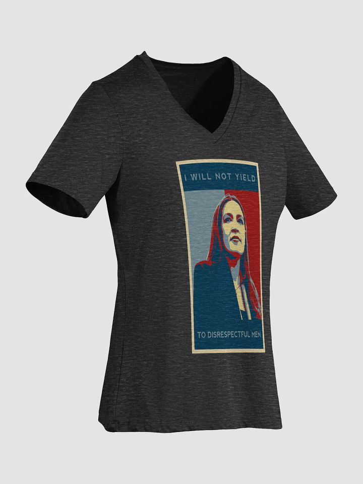 I Will Not Yield Relaxed V-Neck T-Shirt product image (11)