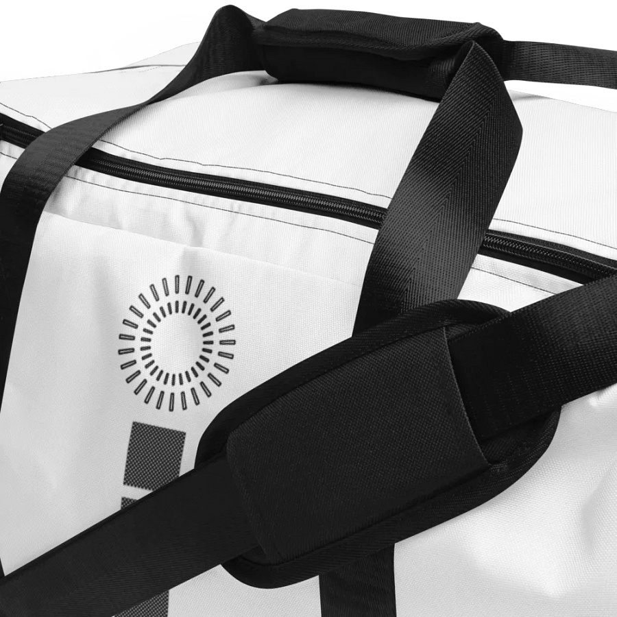 Squares and circle Duffle Bag product image (6)