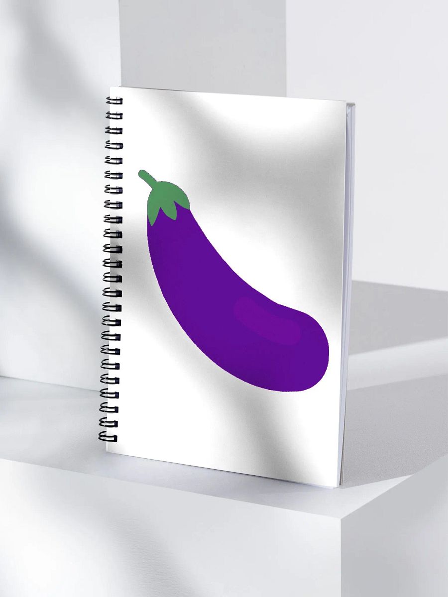 Eggplant Spiral Notebook product image (4)