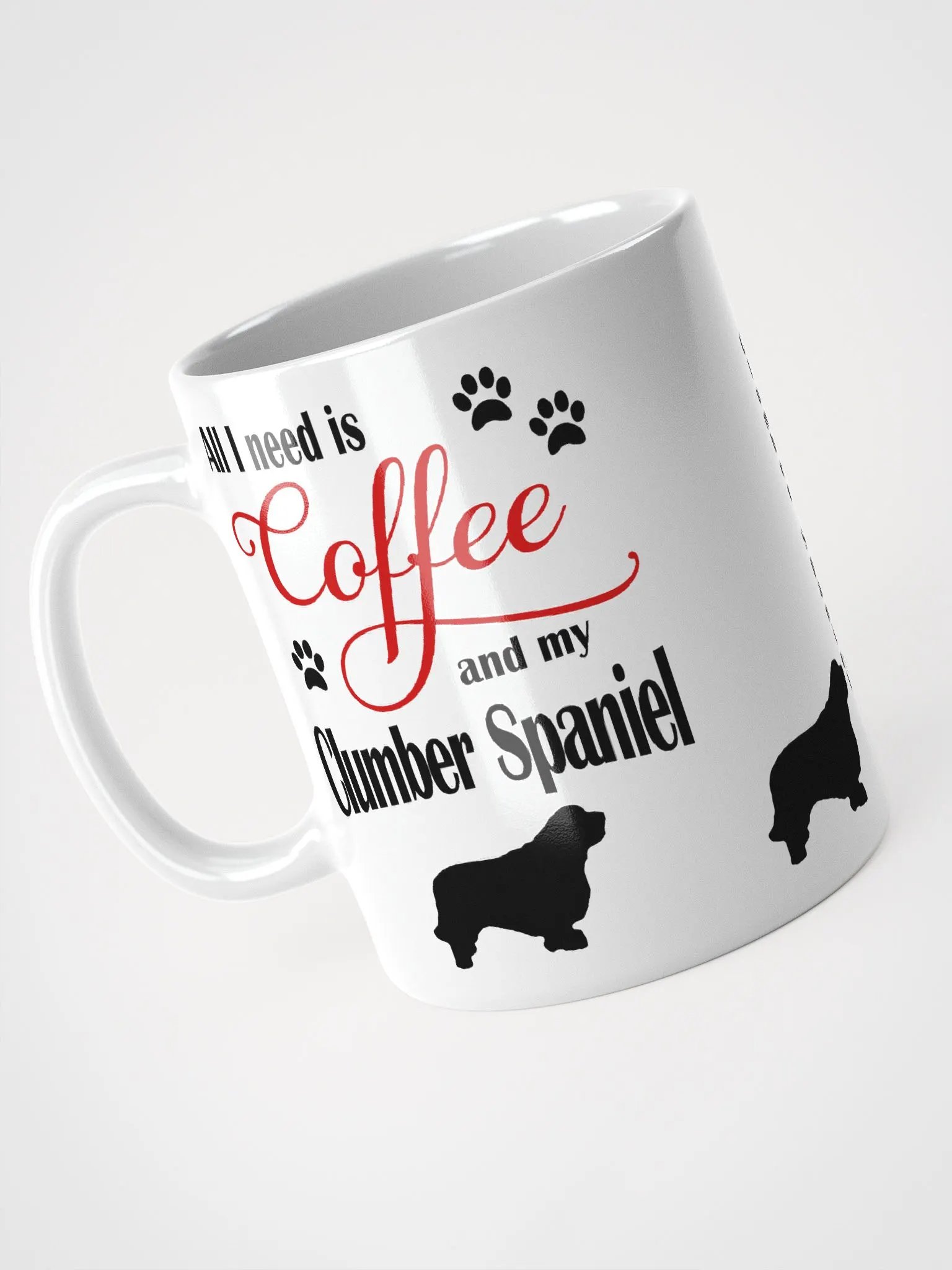 Coffee and my Clumber Spaniel Mug product image (3)