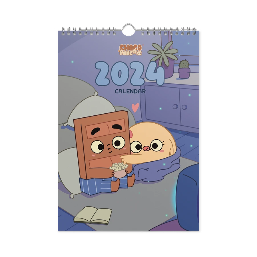 2024 Choco & Pancake Wall Calendar product image (1)