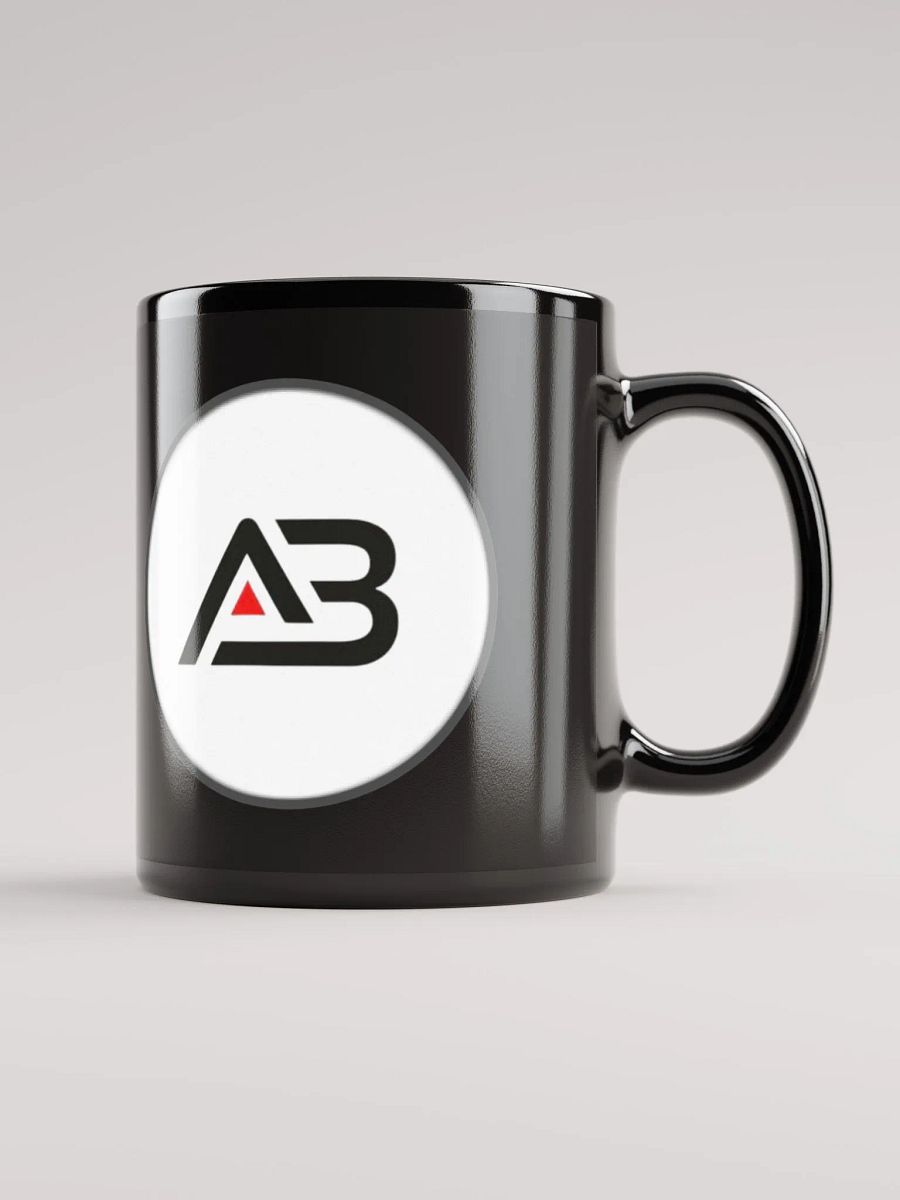 ABVOLLEYBALL Plain Black Ceramic Coffee Mugs for Daily Use Microwave Safe Cylindrical, 325ml product image (11)
