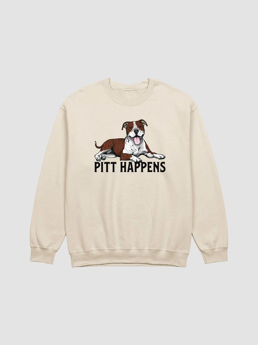 Pitt Happens Sweatshirt of a Pitbull Terrier(Brindle) | Funny Shirt for Pittie and Staffy Paw-rents product image (20)