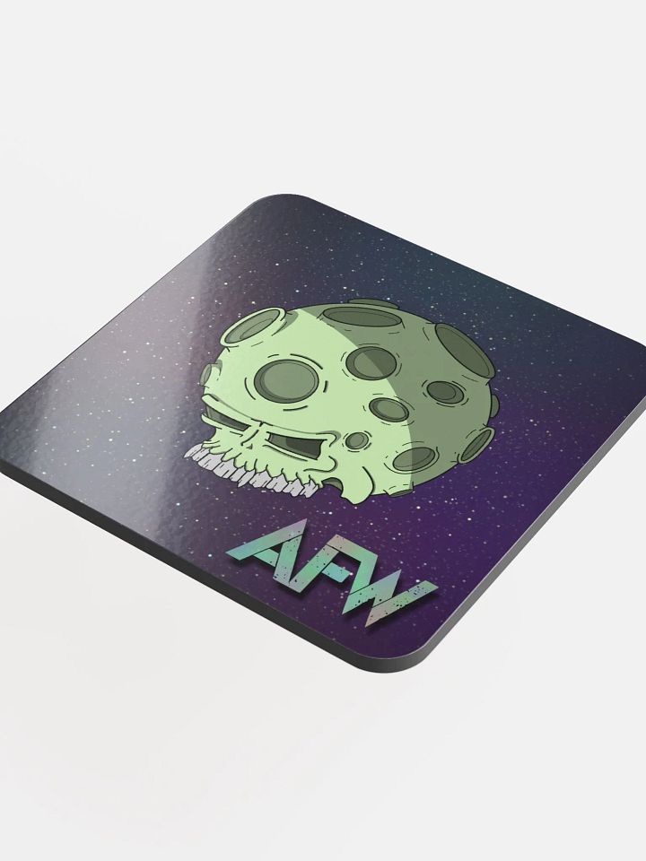 Moon Skull Coaster 3.74" product image (1)