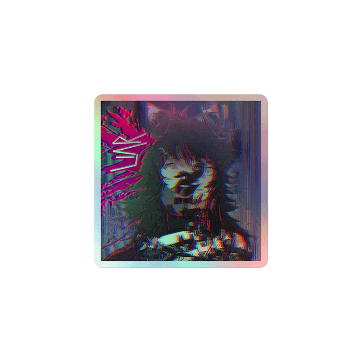 L I Ʌ R HOLO STICKER product image (1)