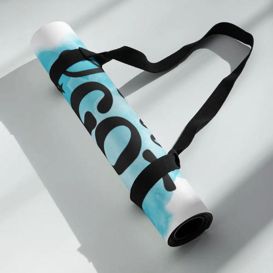 Elegant 'You Got This' Yoga Mat product image (6)
