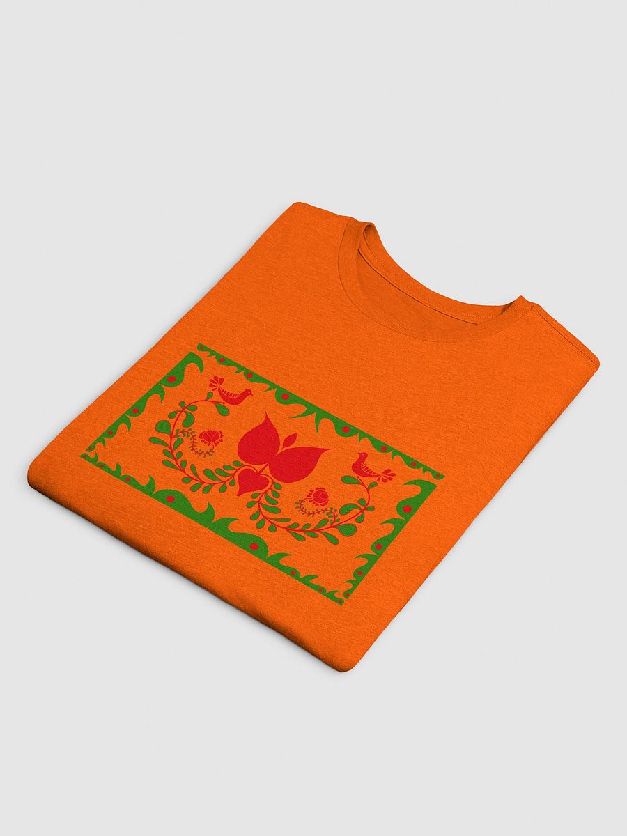 Vibrant Hungarian Folk Art Harmony T-Shirt product image (4)