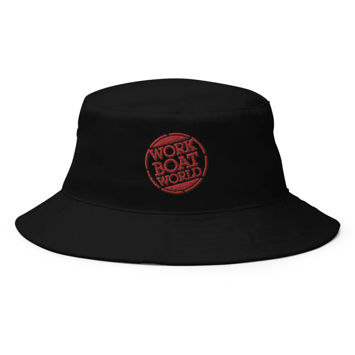 Work Boat World Logo Bucket Hat (Red Logo) product image (1)