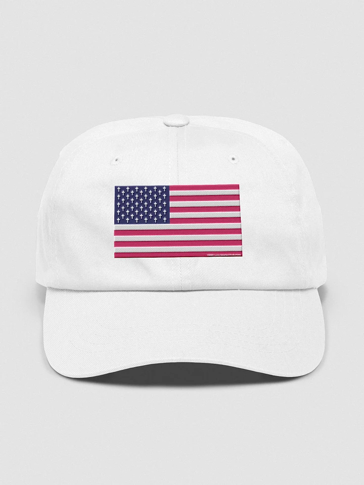 Crosses & Stripes Dad Hat product image (1)