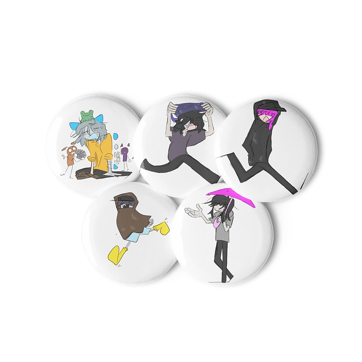Moon Savers June pin buttons product image (3)