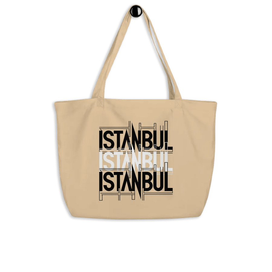 Istanbul Tote Bag With Modern Font [00013] product image (5)