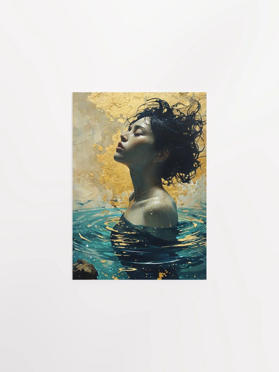 Golden Serenity Poster product image (1)