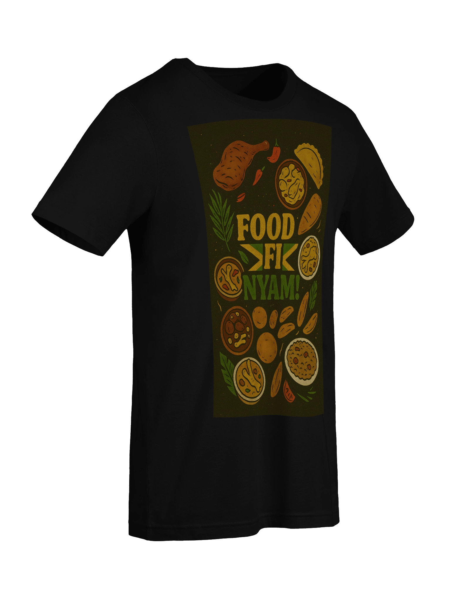 Foodie Delight Illustrated T-Shirt product image (9)